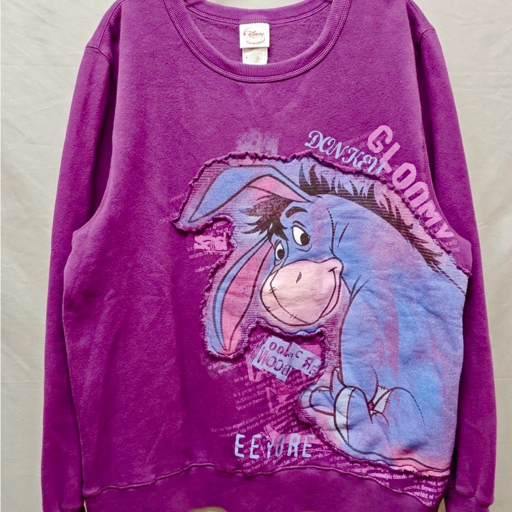 Disney Purple Eeyore Sweatshirt